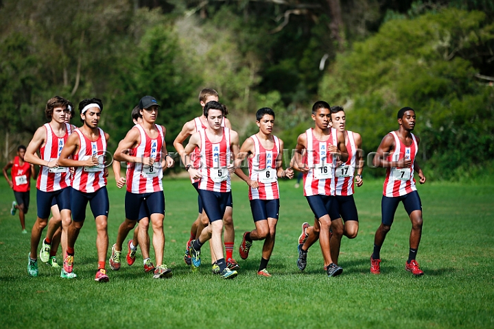 2014USFXC-062.JPG - August 30, 2014; San Francisco, CA, USA; The University of San Francisco cross country invitational at Golden Gate Park.